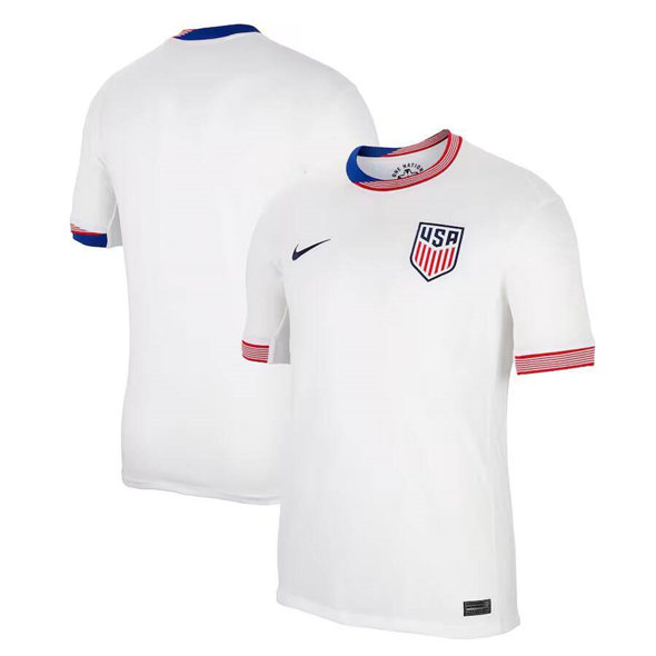 Men's United States Blank White 2024 Home Jersey